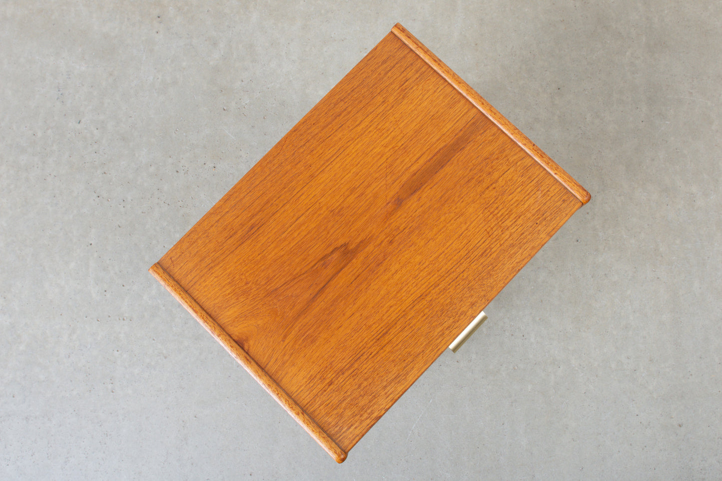 1960s teak bedside table