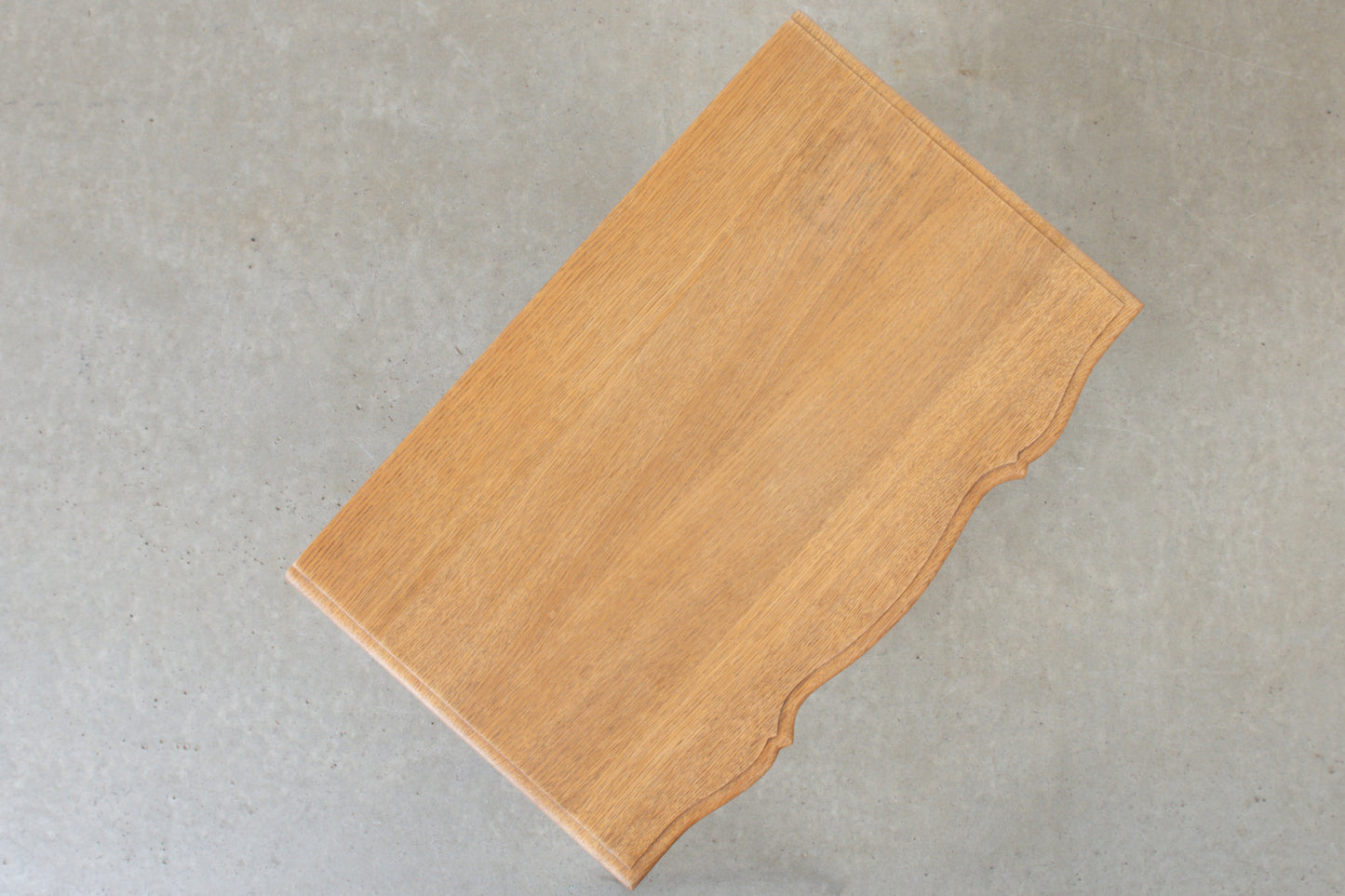 1970s low chest in oak