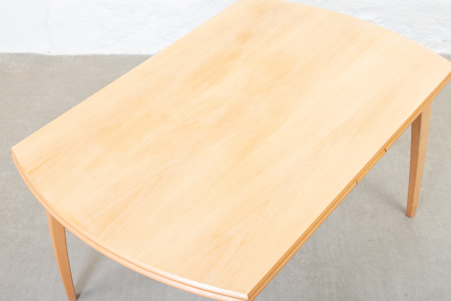 1990s extending dining table in beech