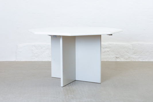 1980s extending dining table in stained oak by Farstrup Møbler