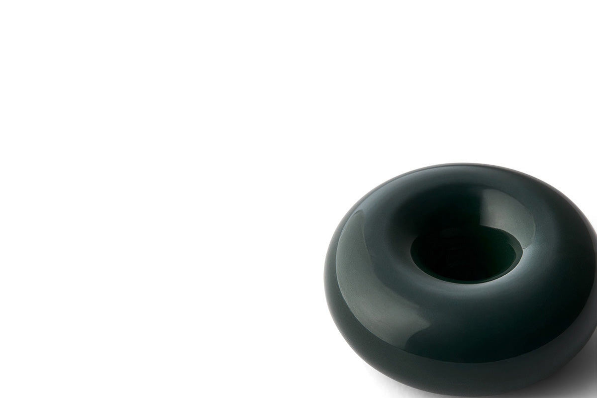 Bob candle holder by Studio About - Dark Green