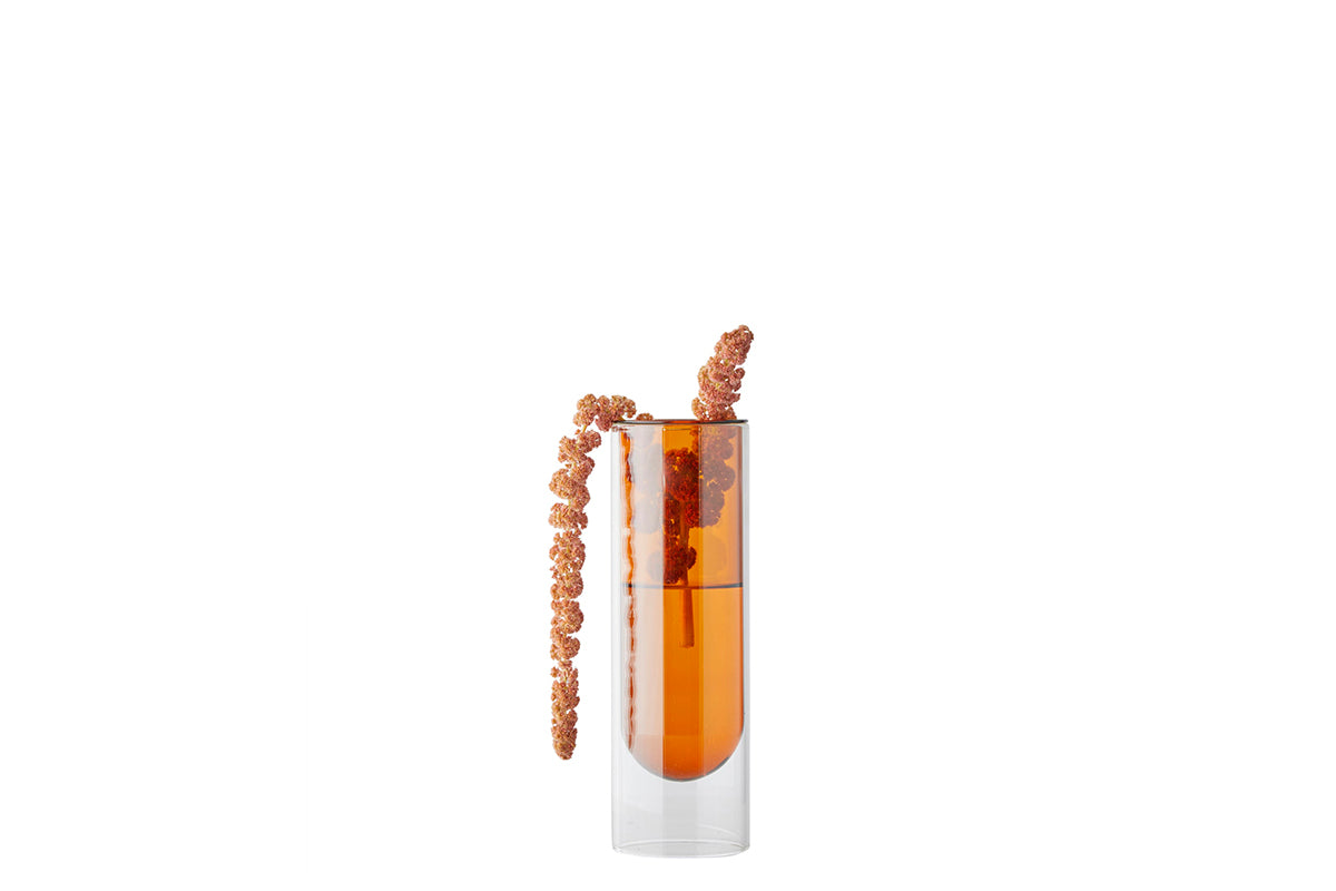 Flower Tube by Studio About - Tall/Amber