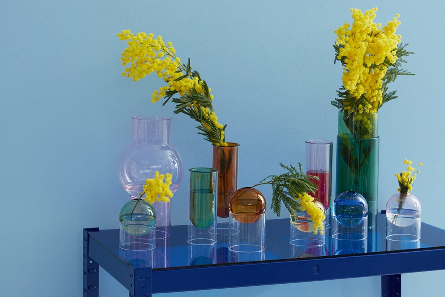 Flower Tube by Studio About - Tall/Amber