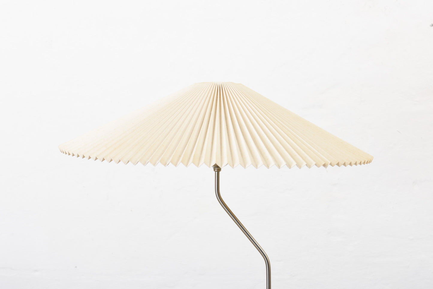 1980s Danish floor lamp with concertina shade