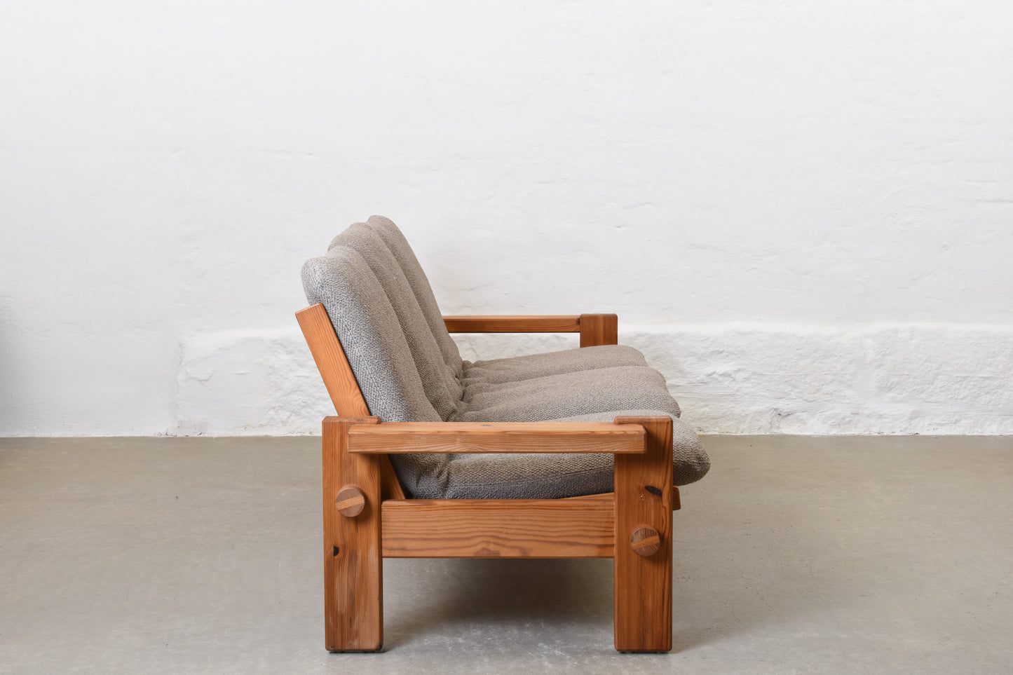 1970s three seat sofa by Yngve Ekström