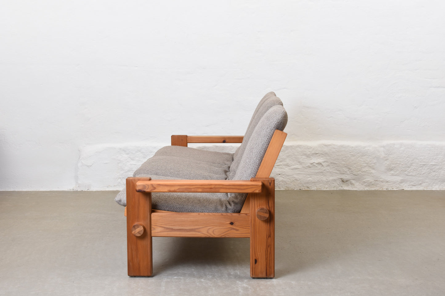 1970s three seat sofa by Yngve Ekström