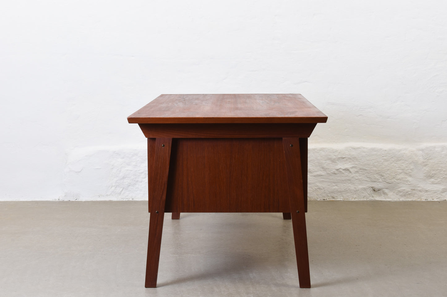 1960s teak executive desk