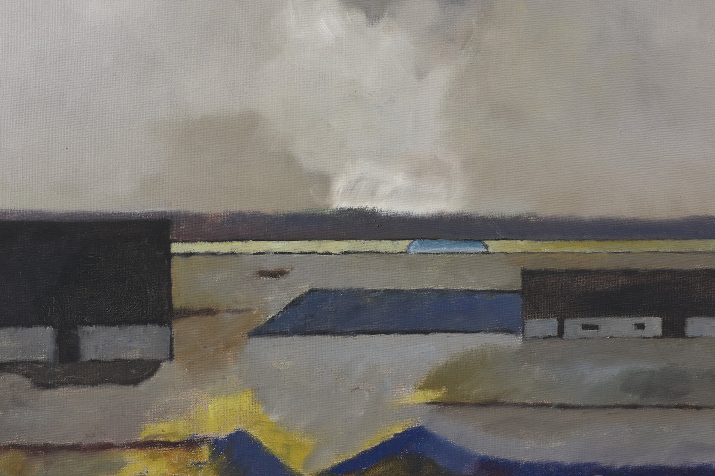 Oil painting by Thomas Graae - 53W cm