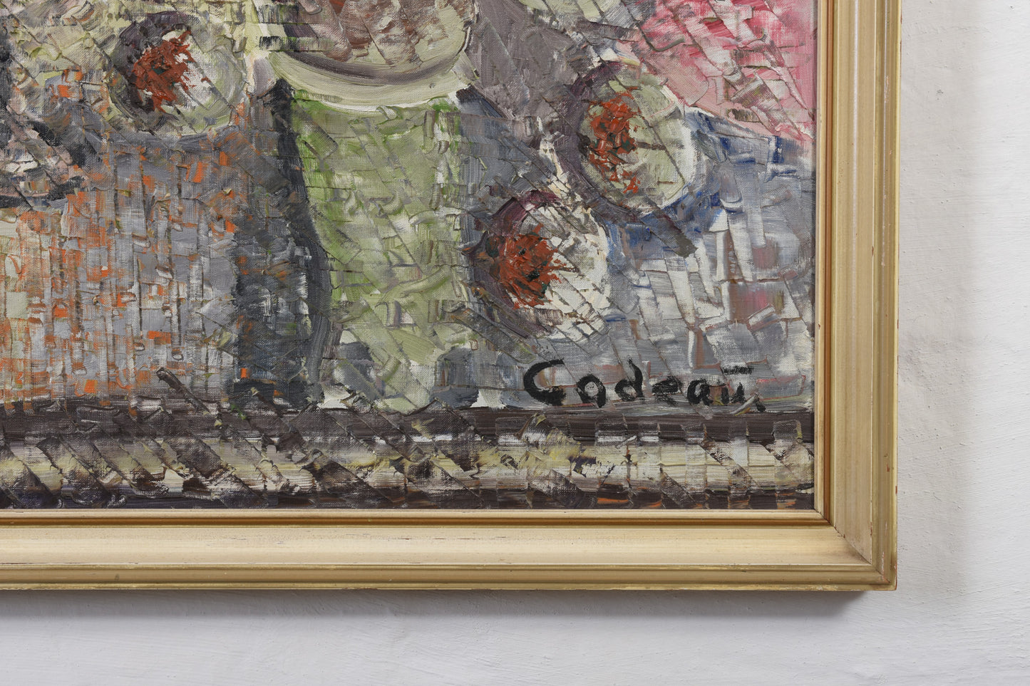 Oil painting by Cadeau