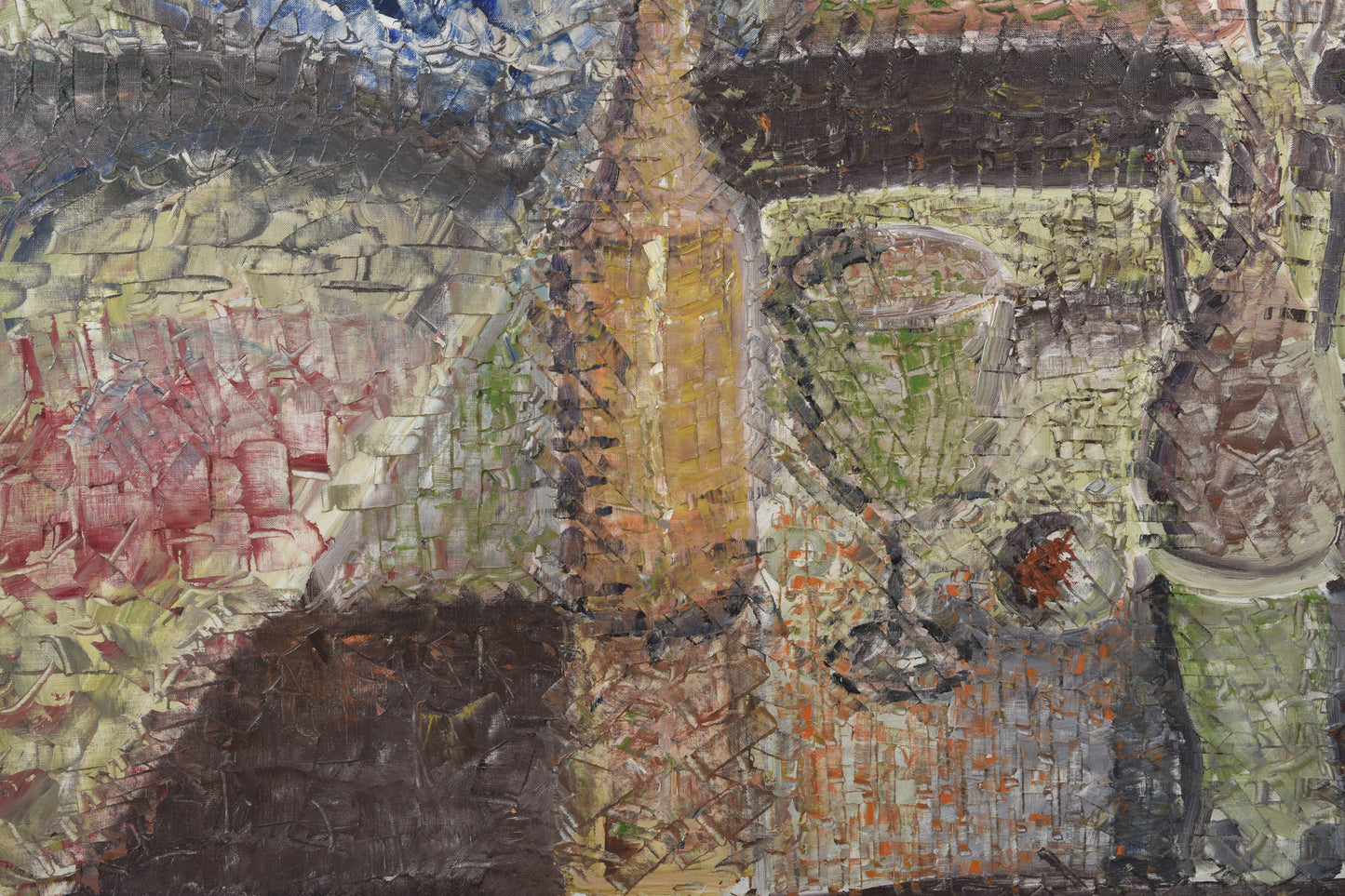 Oil painting by Cadeau