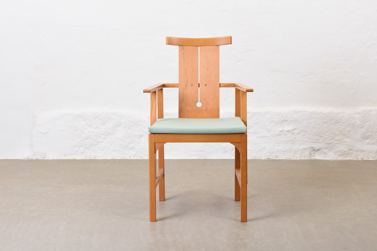 1990s beech armchair by Ture Liss & Lars Mossberg