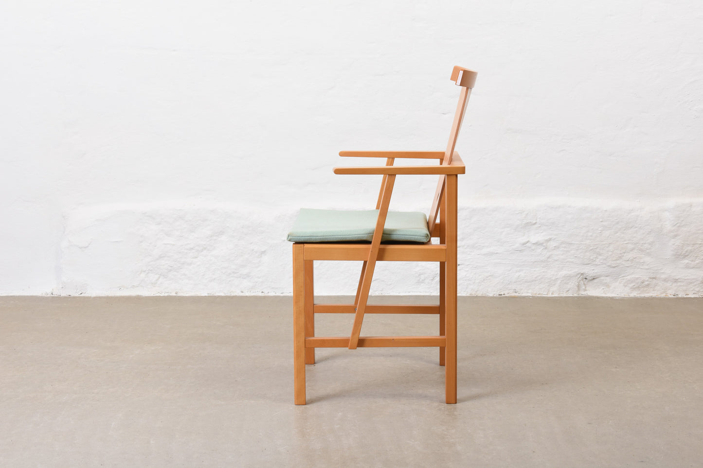 1990s beech armchair by Ture Liss & Lars Mossberg