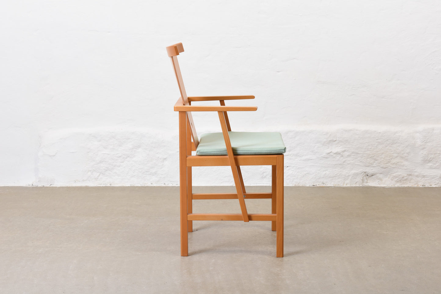 1990s beech armchair by Ture Liss & Lars Mossberg