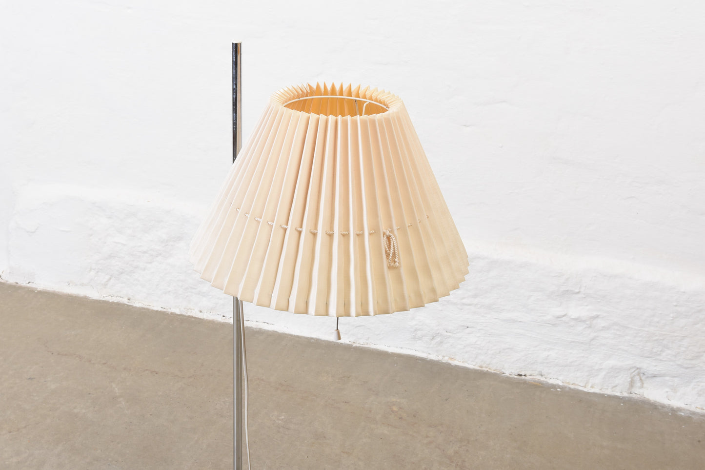 1980s metal floor lamp by Bergboms