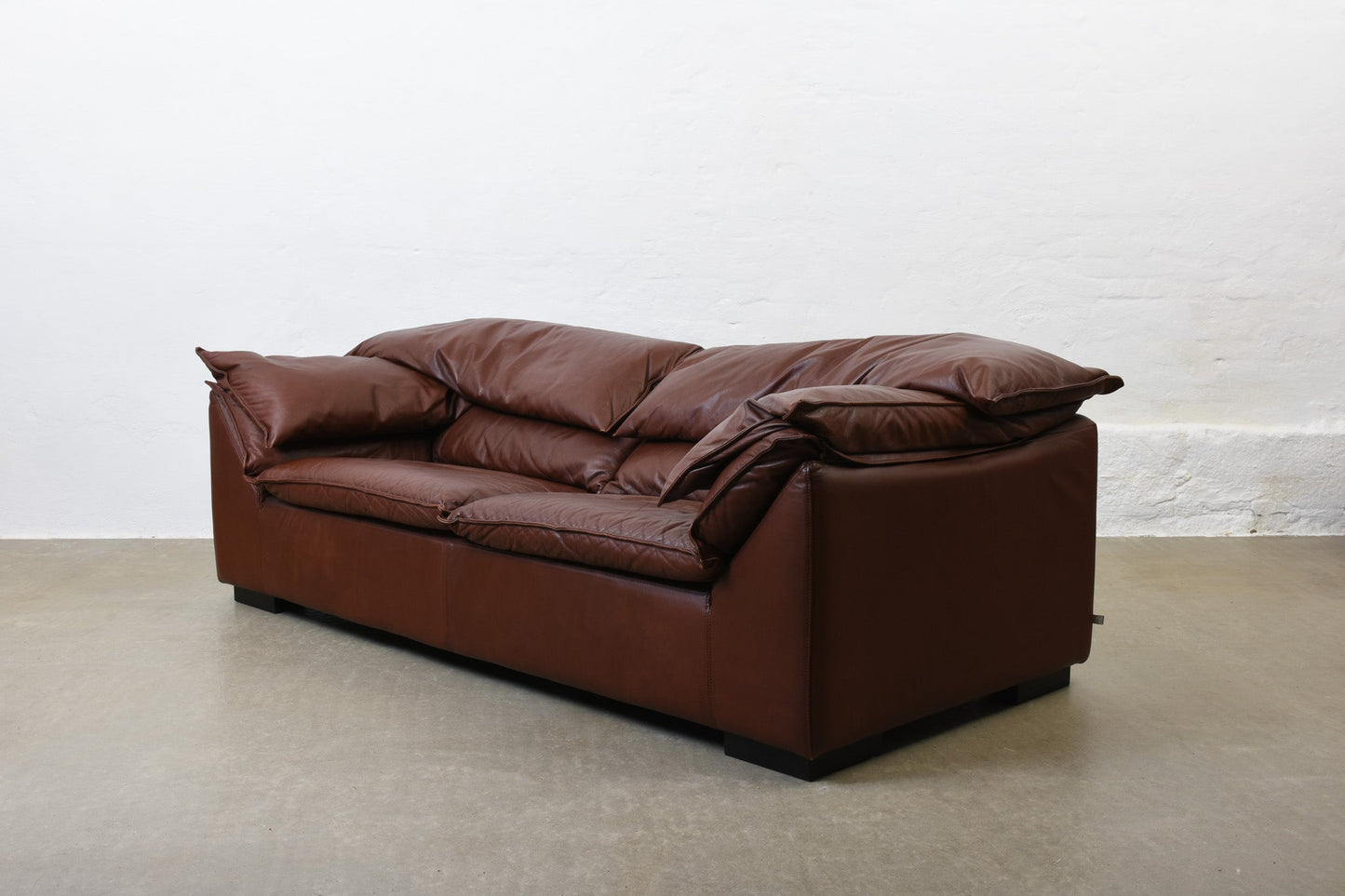 1980s leather sofa by Eilersen
