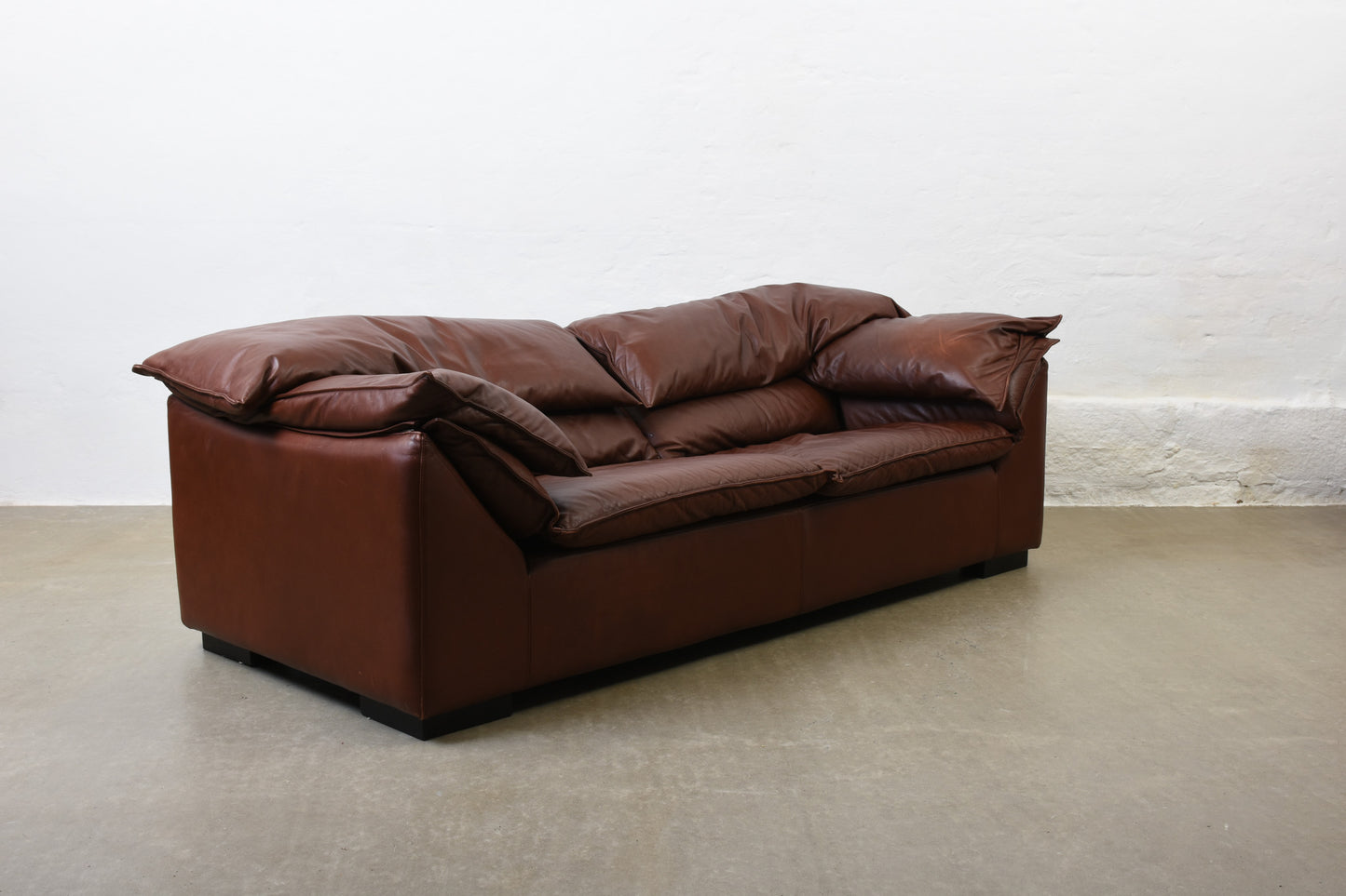 1980s leather sofa by Eilersen