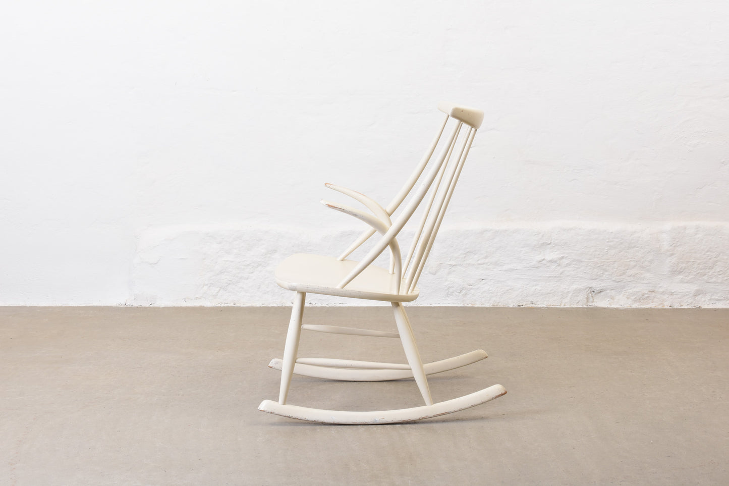 1960s rocking chair by Illum Wikkelsø