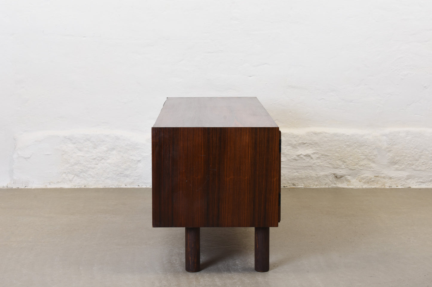 1960s low sideboard in rosewood