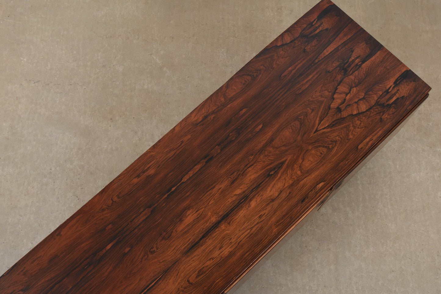 1960s low sideboard in rosewood