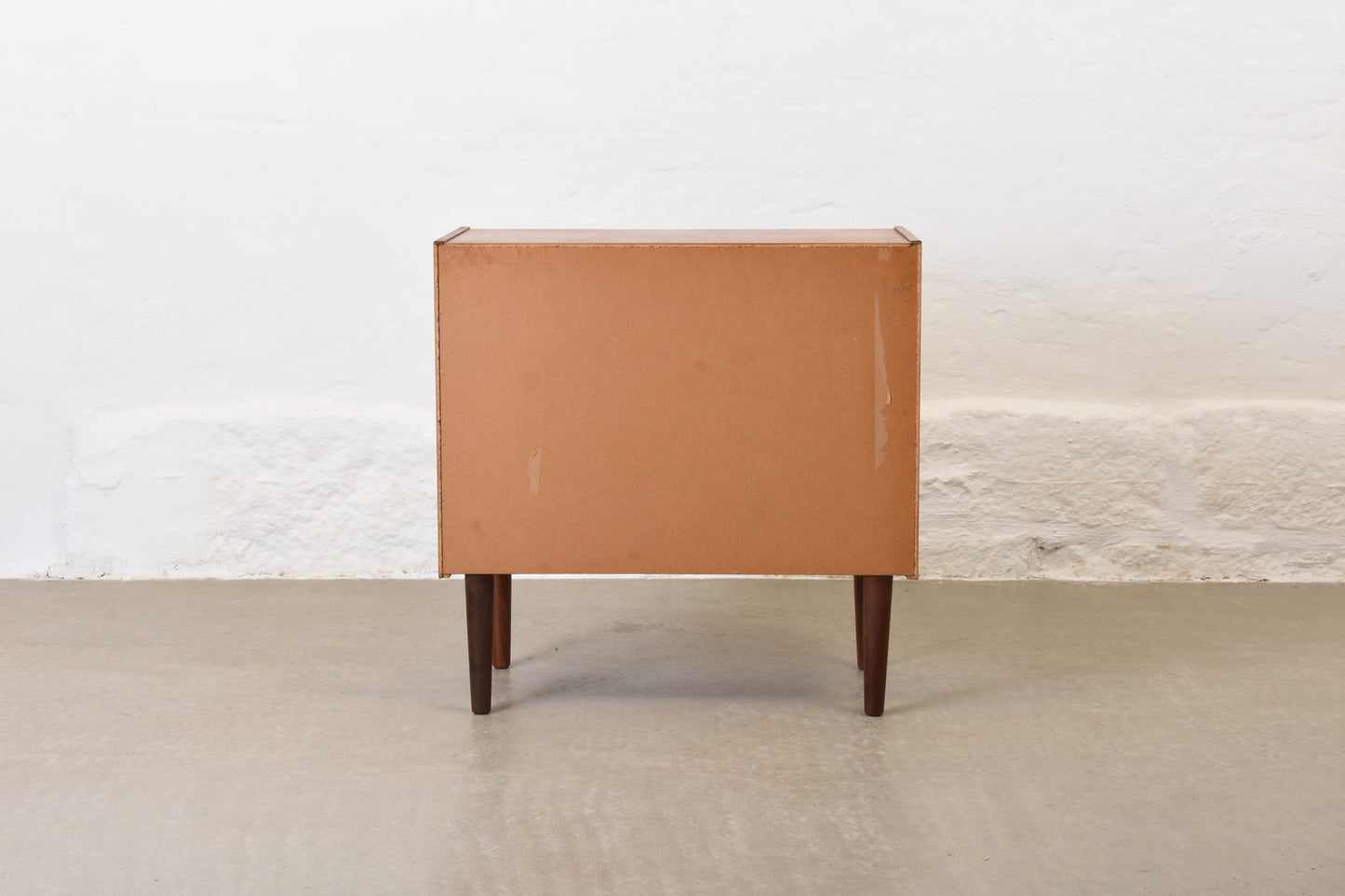 1960s low chest in teak
