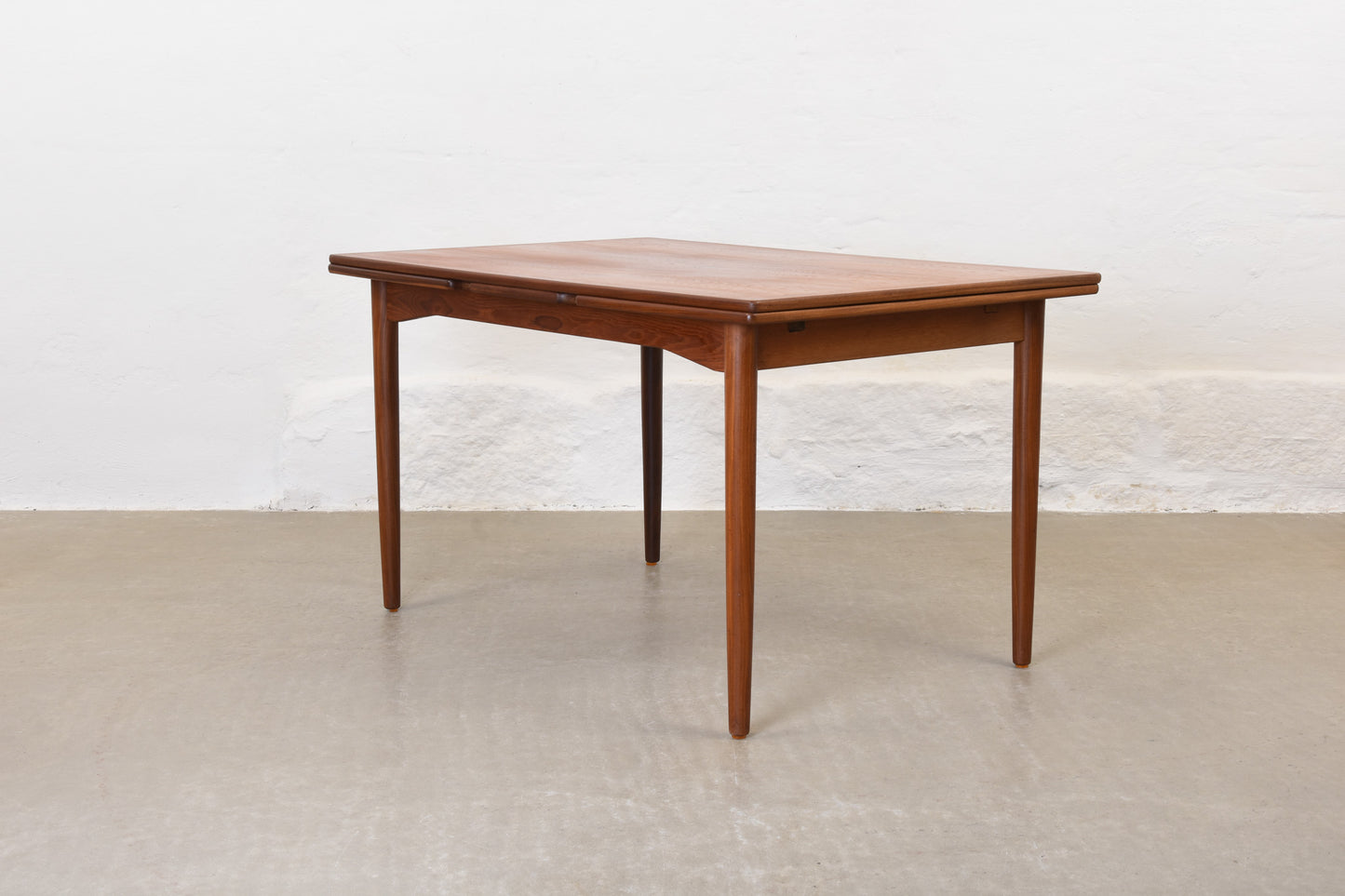 1960s extending dining table in teak