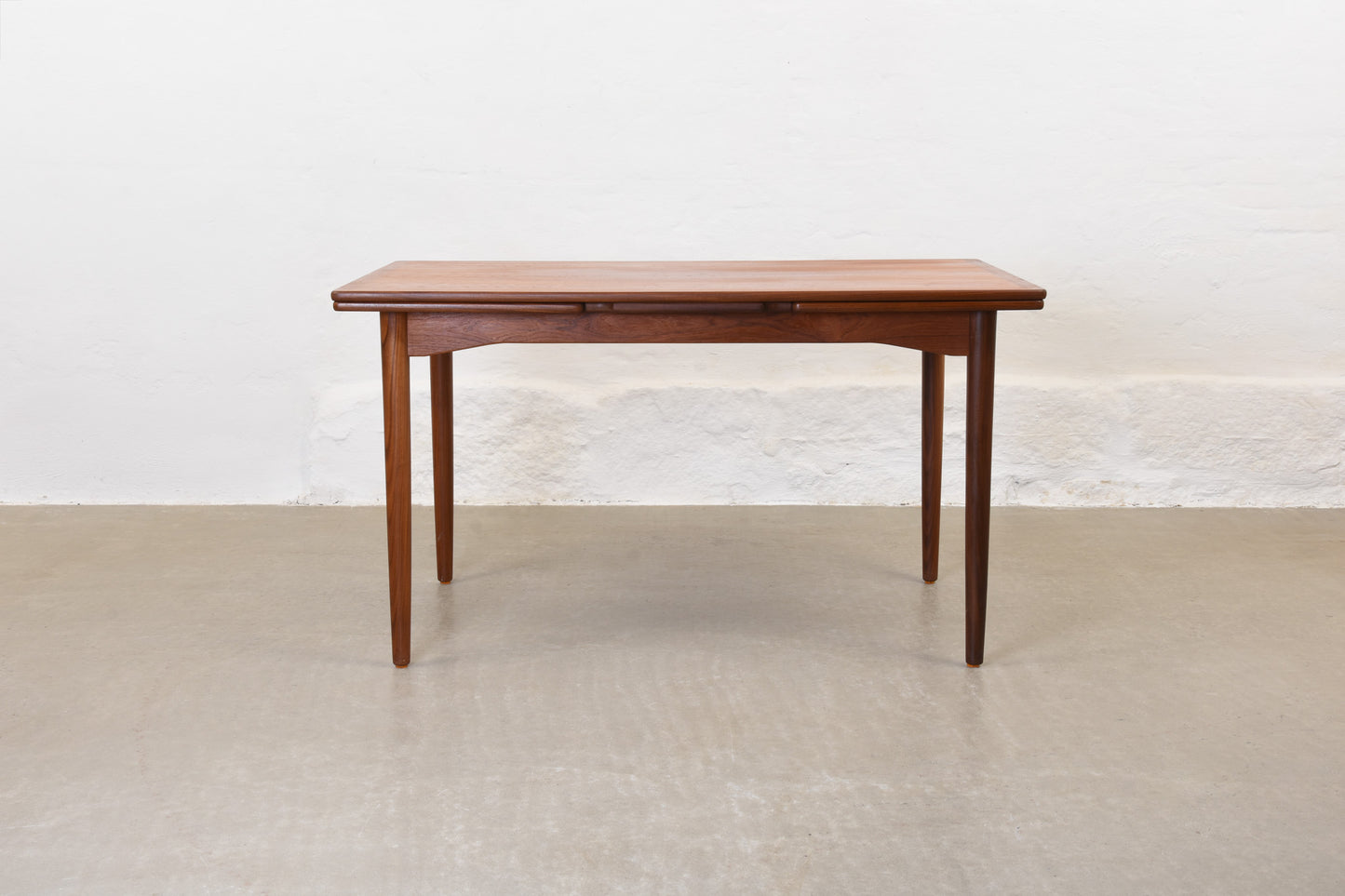 1960s extending dining table in teak