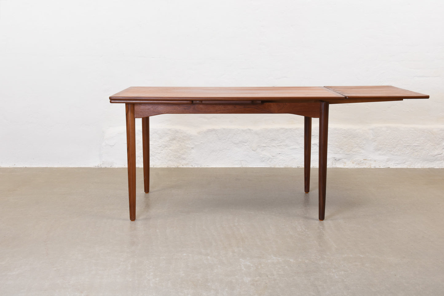 1960s extending dining table in teak