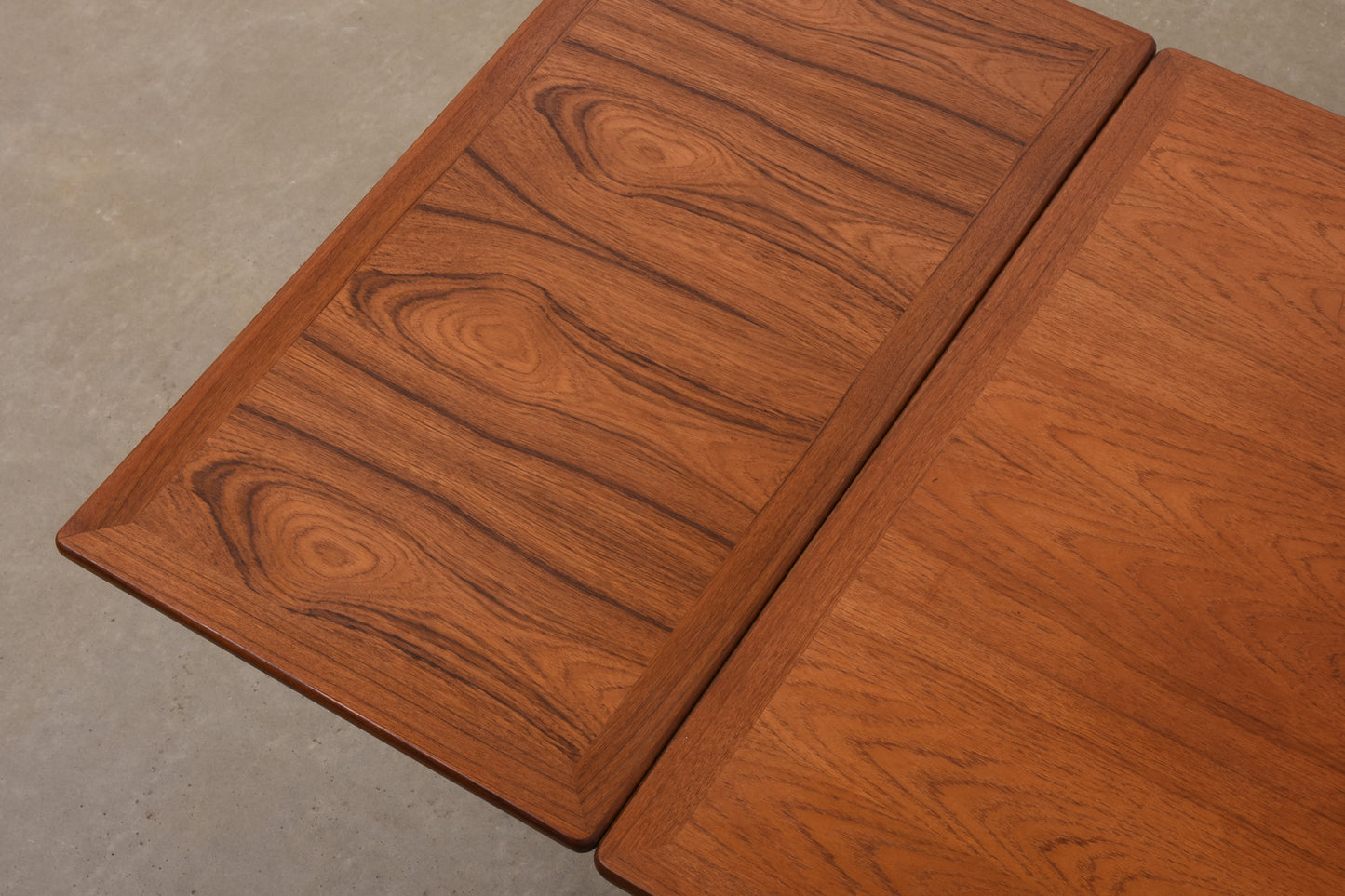 1960s extending dining table in teak