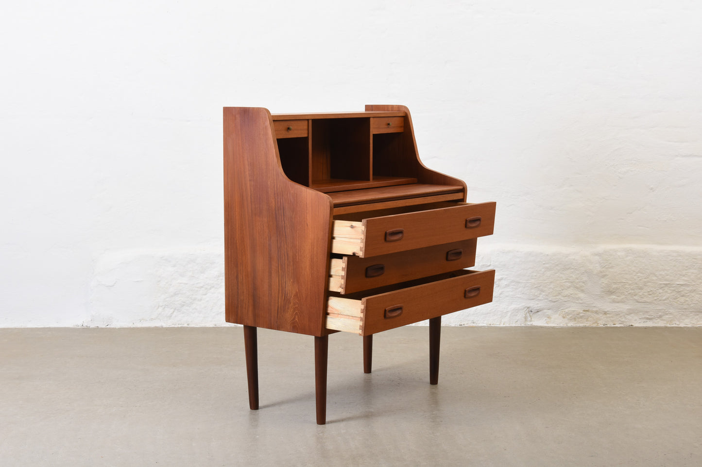 Save £100: 1960s teak secretary