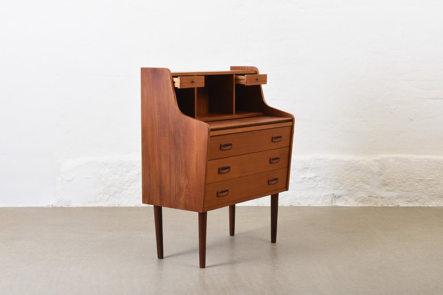 Save £100: 1960s teak secretary