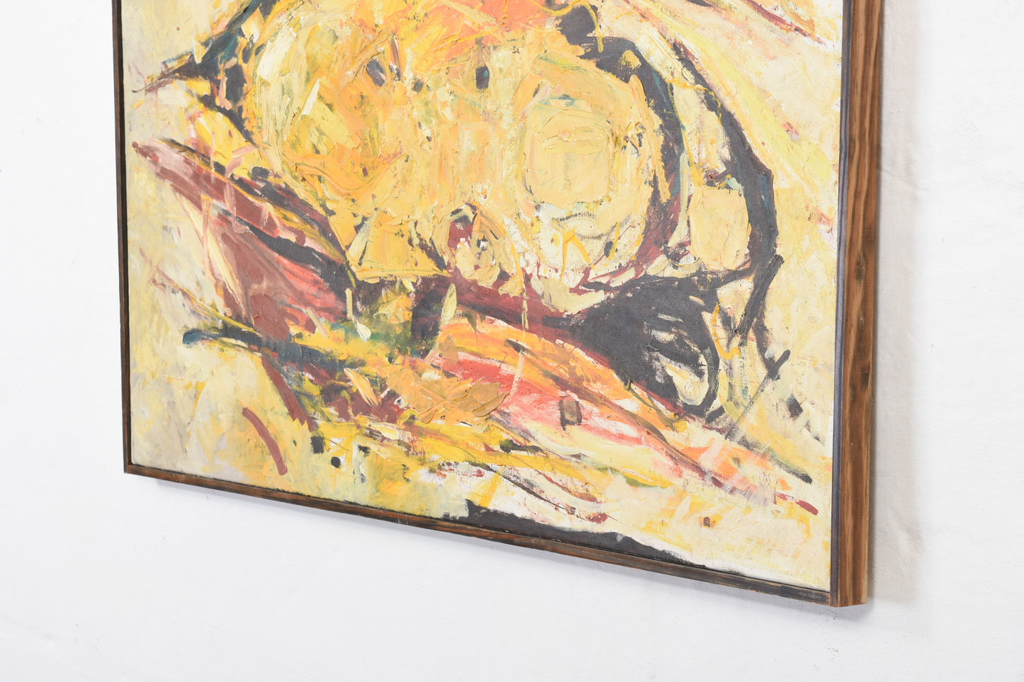 Oil painting by Jens Kromann - 1976