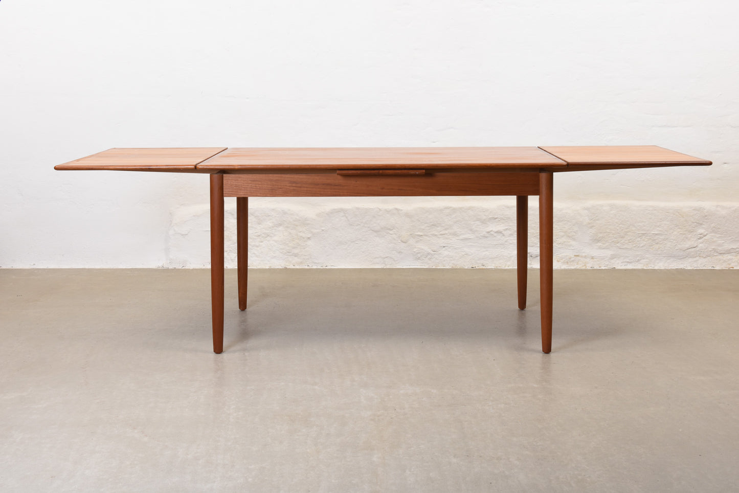 1960s extending dining table in teak no. 1