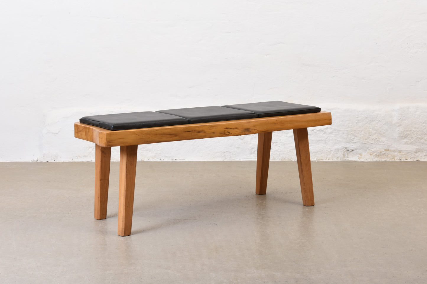 1970s Swedish pine bench