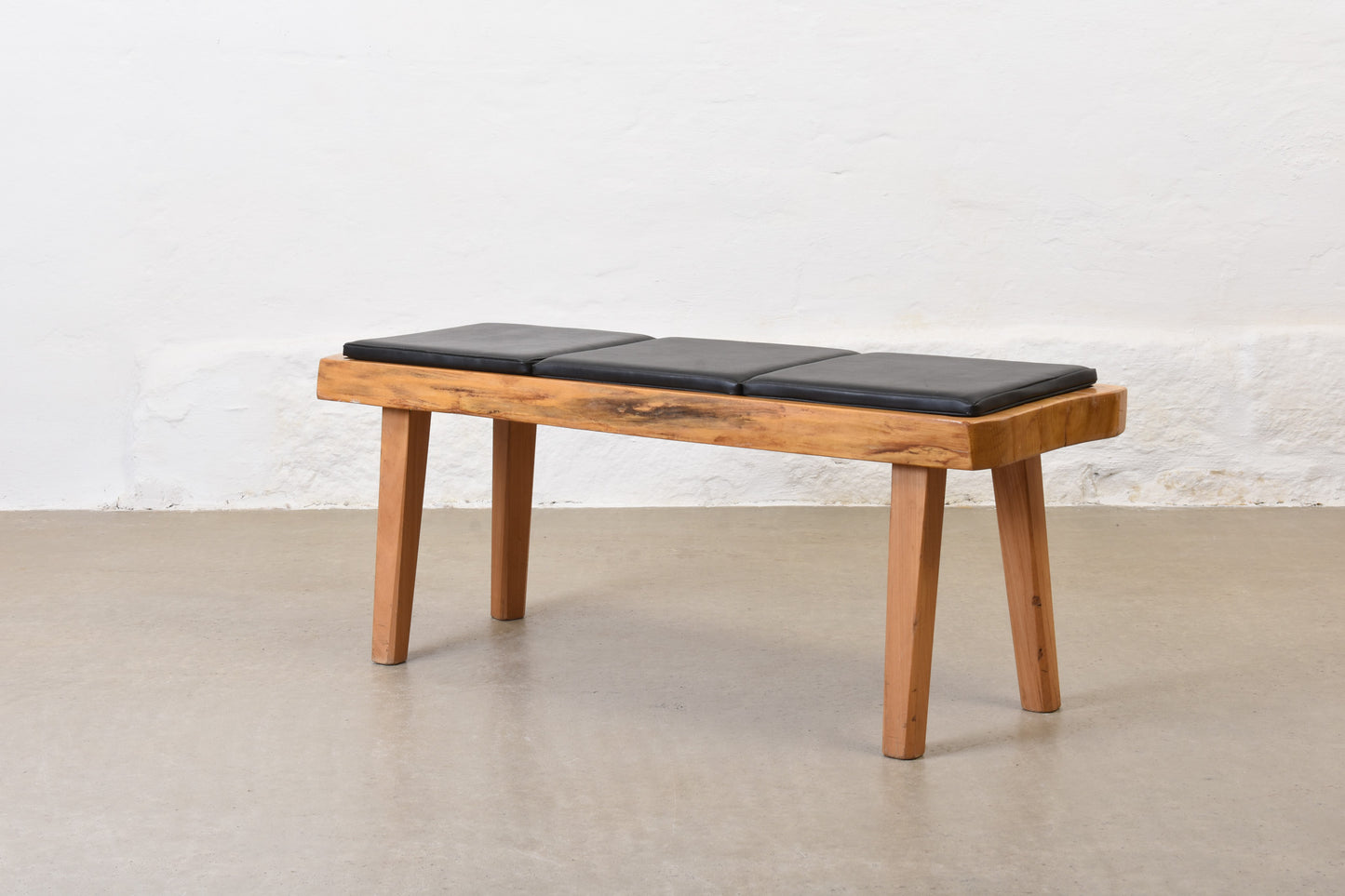 1970s Swedish pine bench