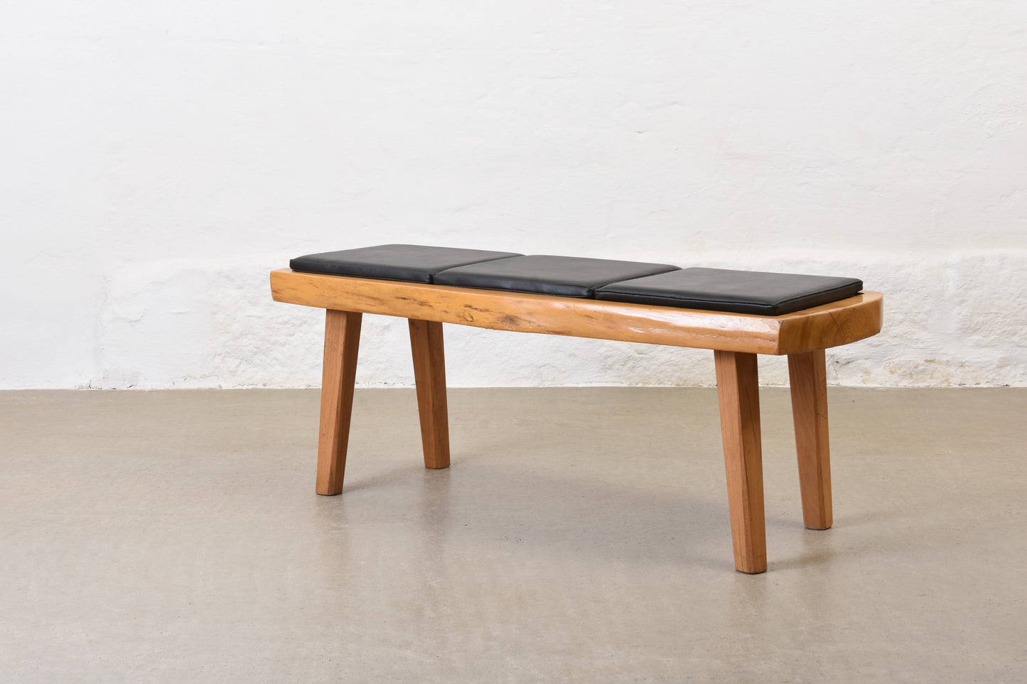 1970s Swedish pine bench