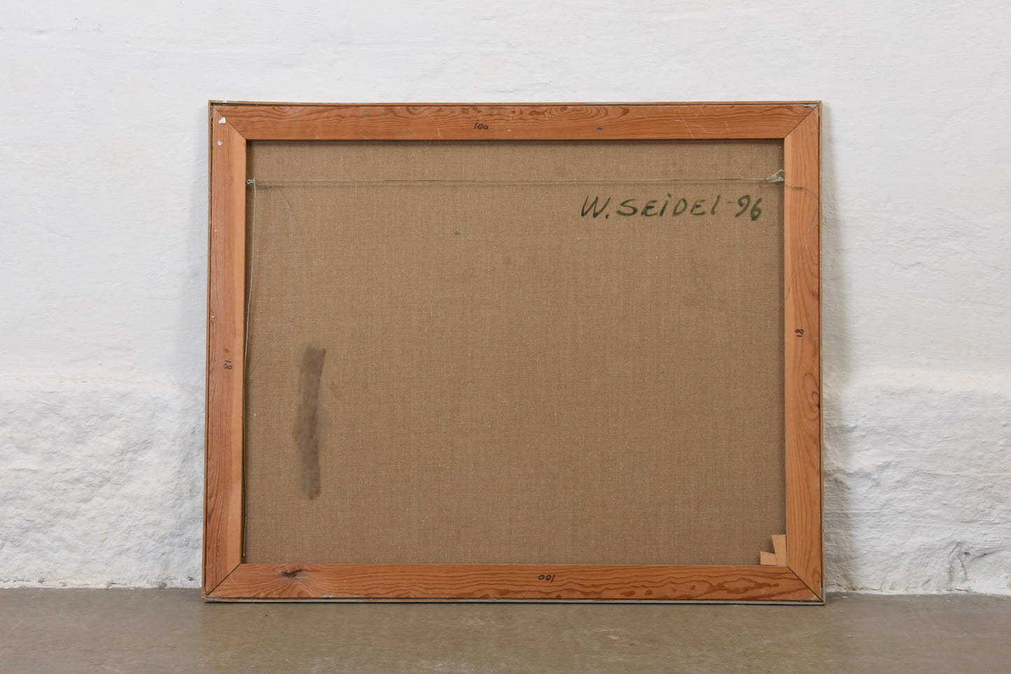 Oil painting by W. Seidel - 1996