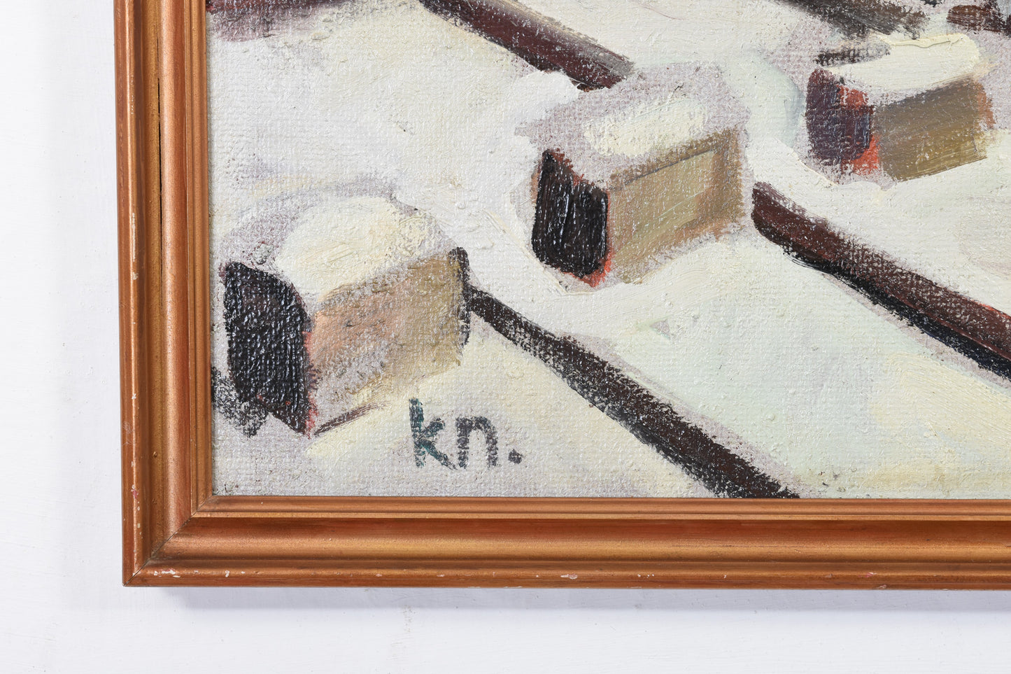 Save £75: Oil painting by Karl Nielsen
