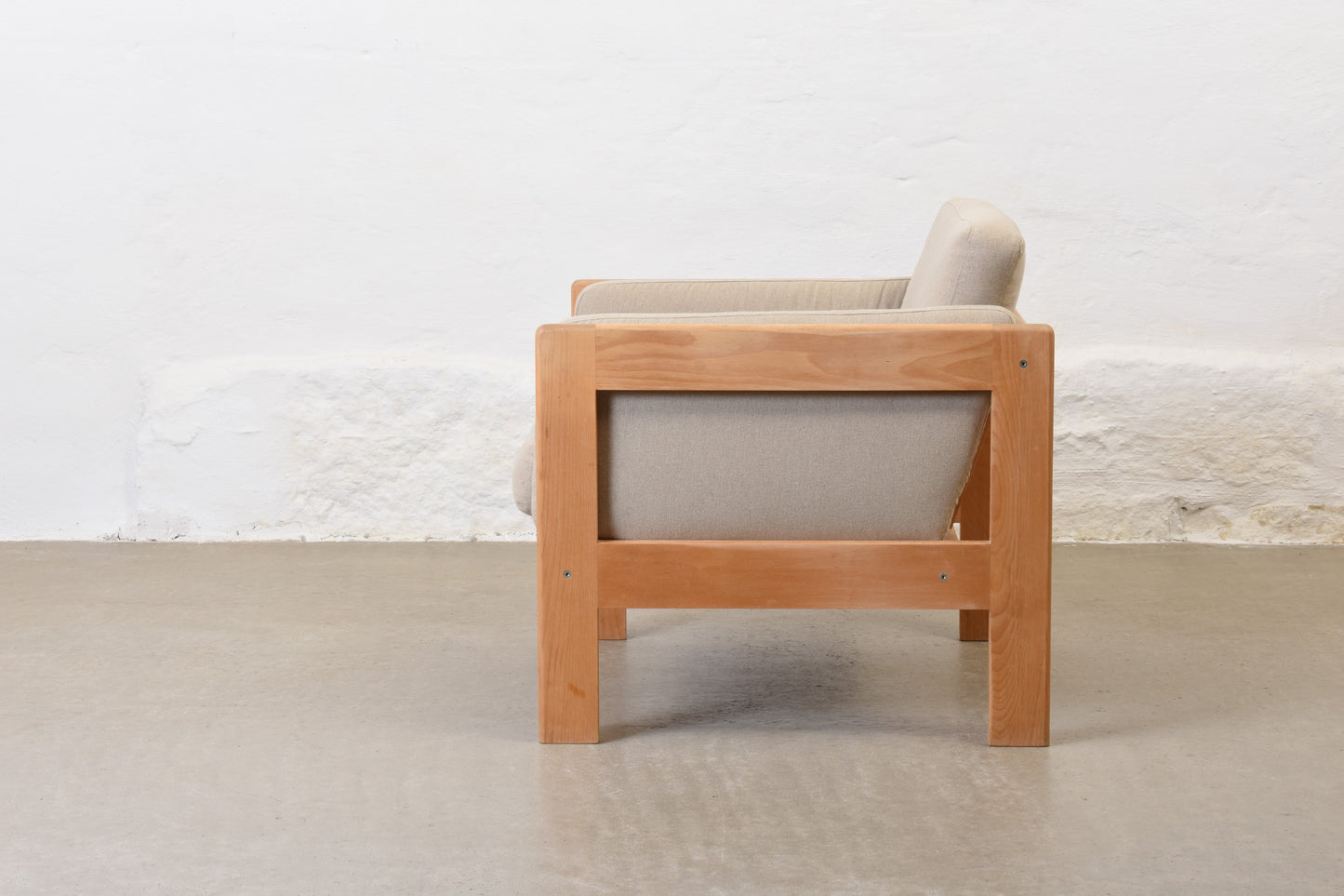 Newly reupholstered: 1970s lounger by Rud Thygesen + Johnny Sørensen