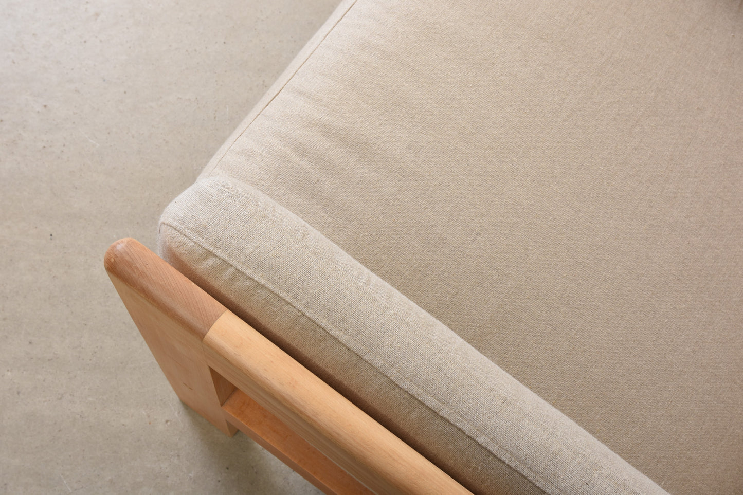 Newly reupholstered: 1970s lounger by Rud Thygesen + Johnny Sørensen