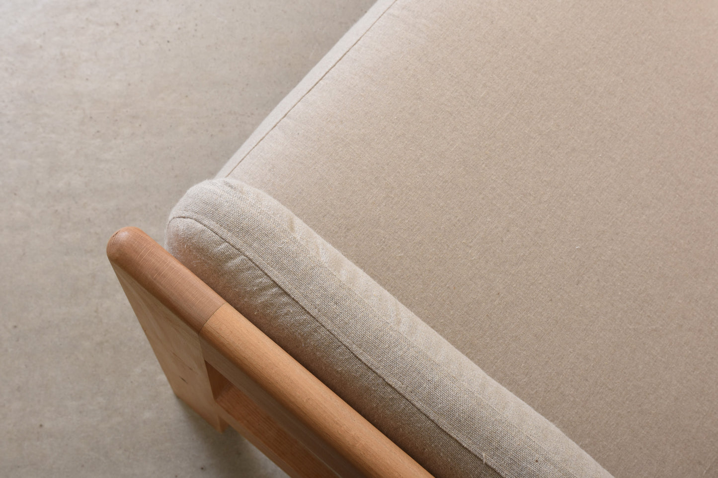 Newly reupholstered: 1970s two seater by Rud Thygesen & Johnny Sørensen