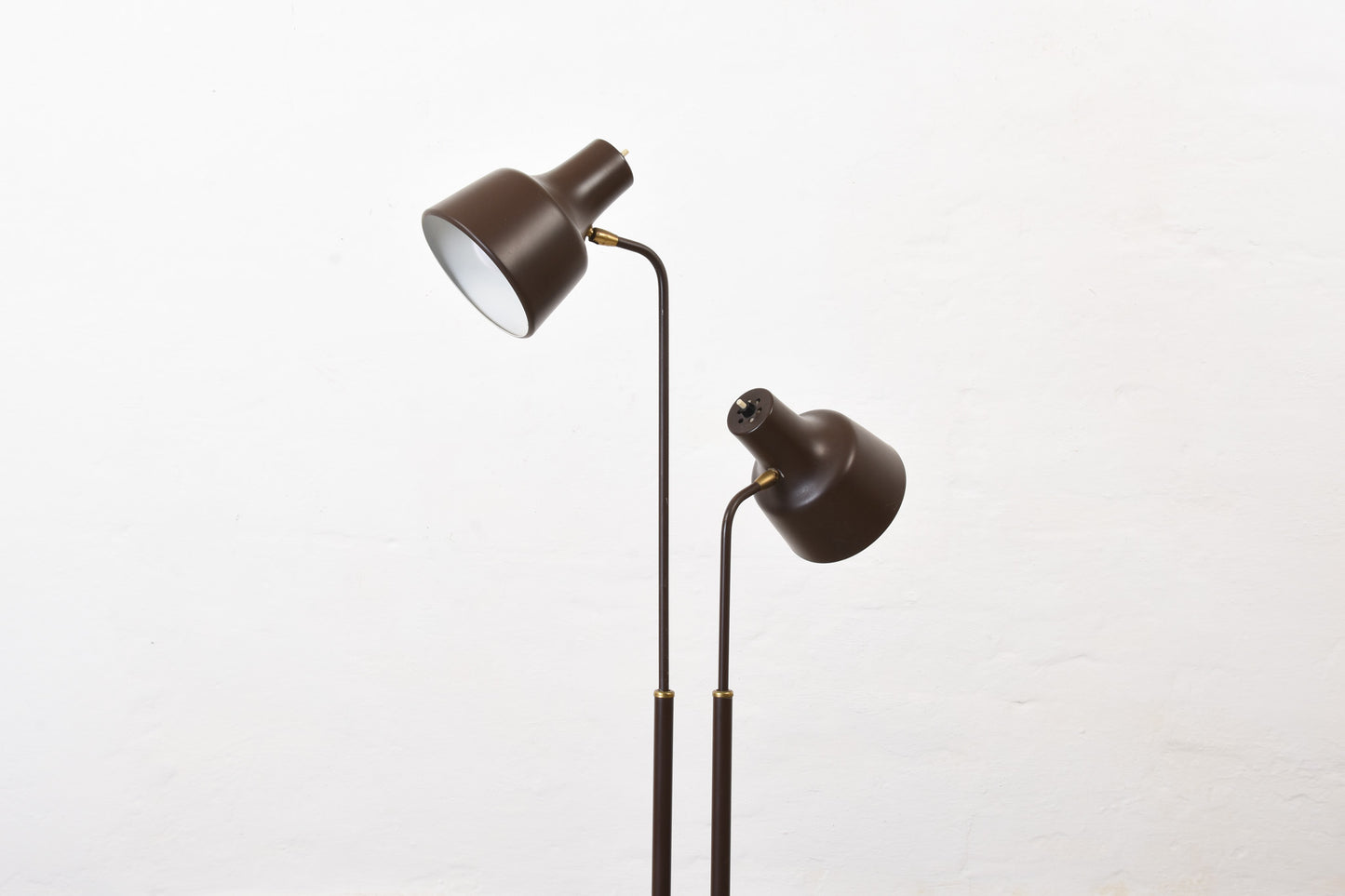 1970s twin-headed floor lamp by Dansa Lamp