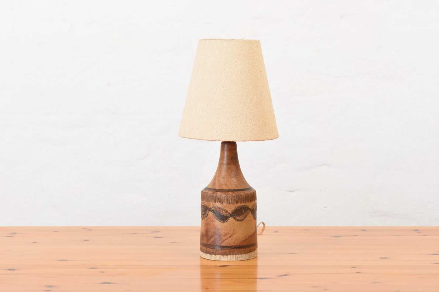 1970s table lamp by Bjørn Keramik