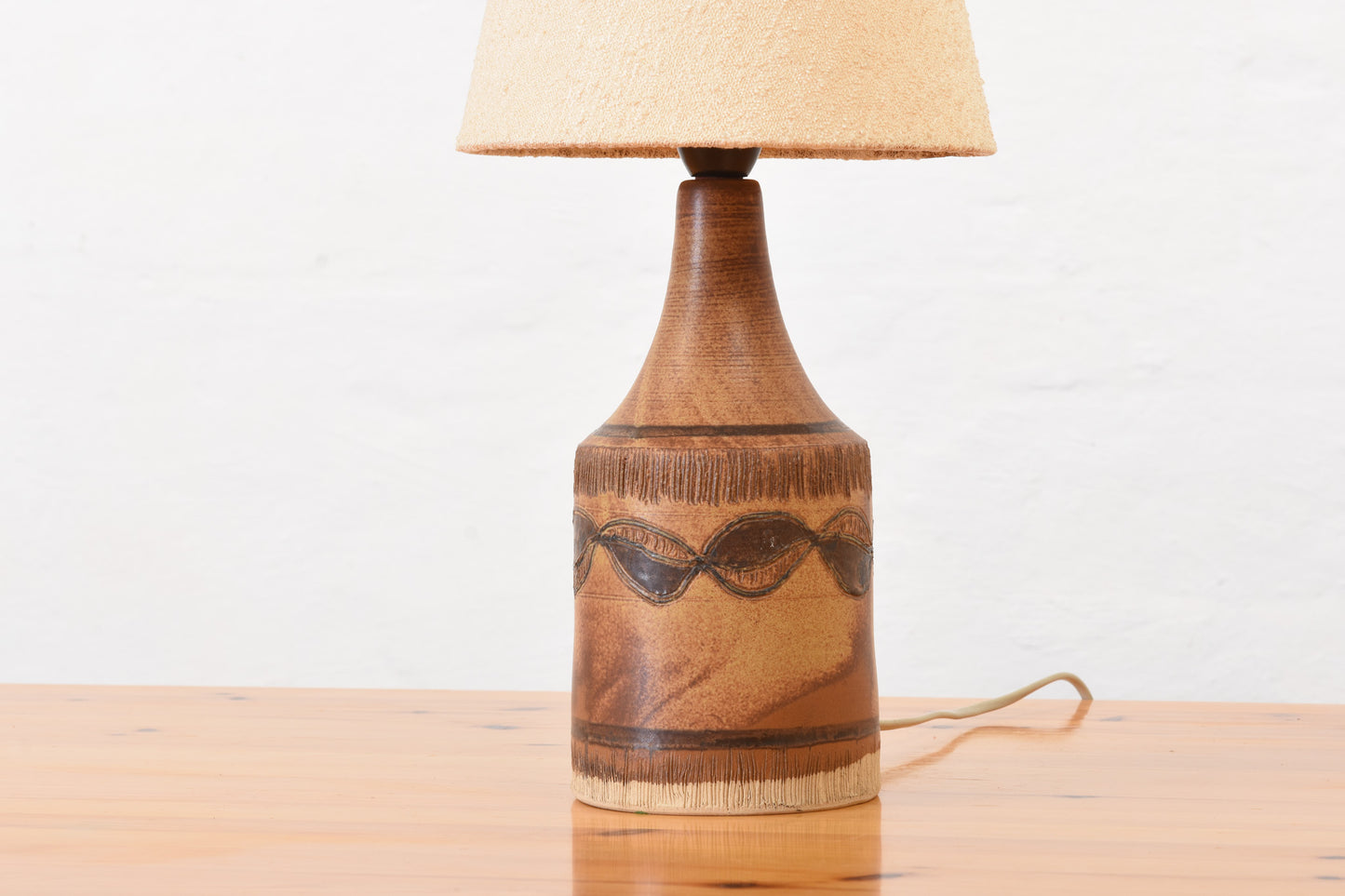 1970s table lamp by Bjørn Keramik
