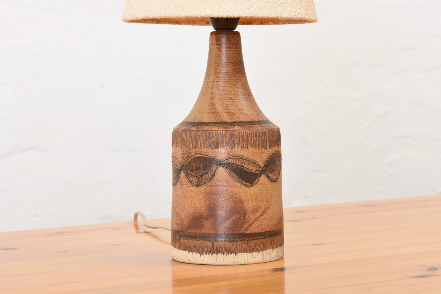 1970s table lamp by Bjørn Keramik