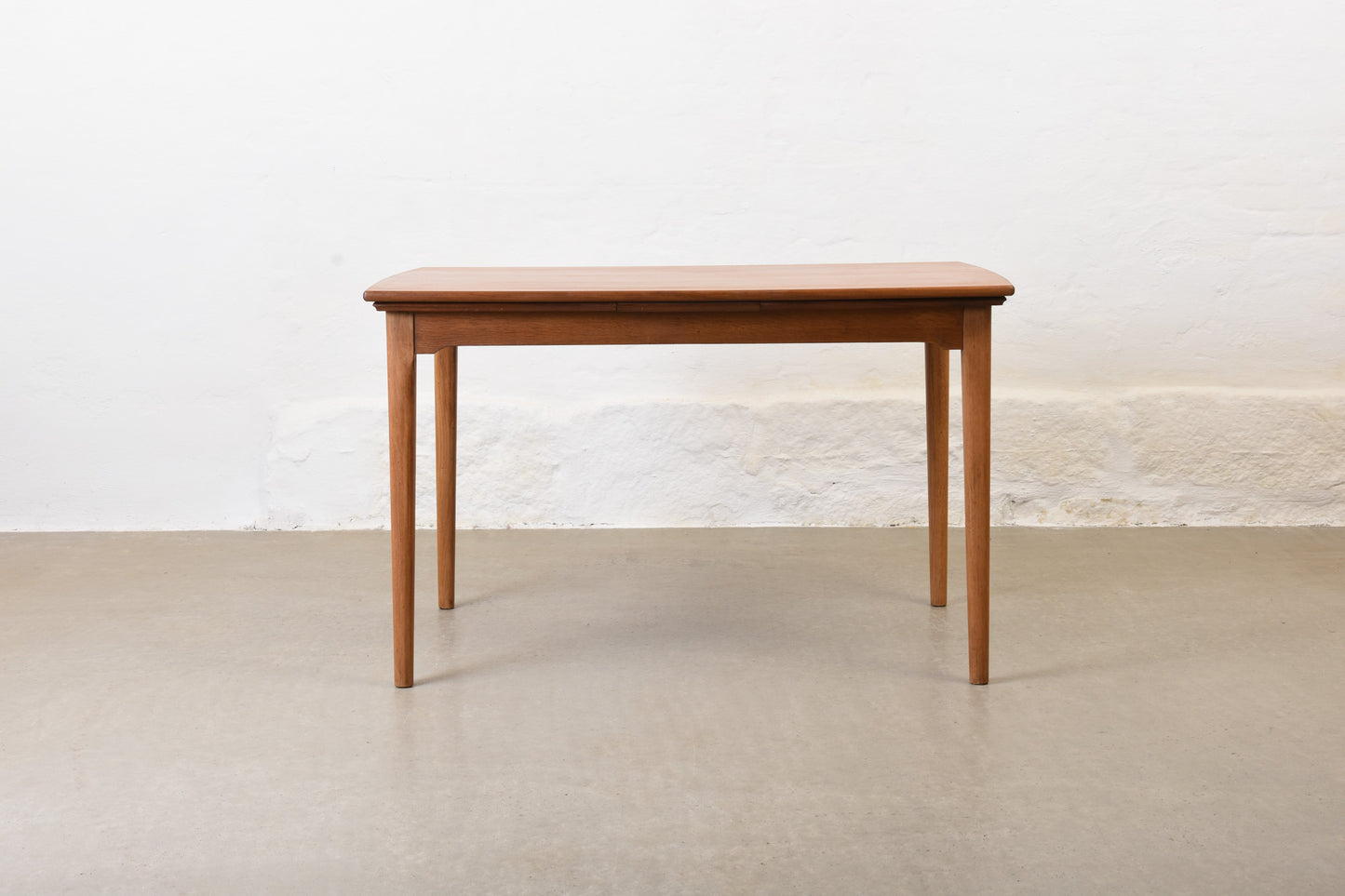1950s extending dining table in teak