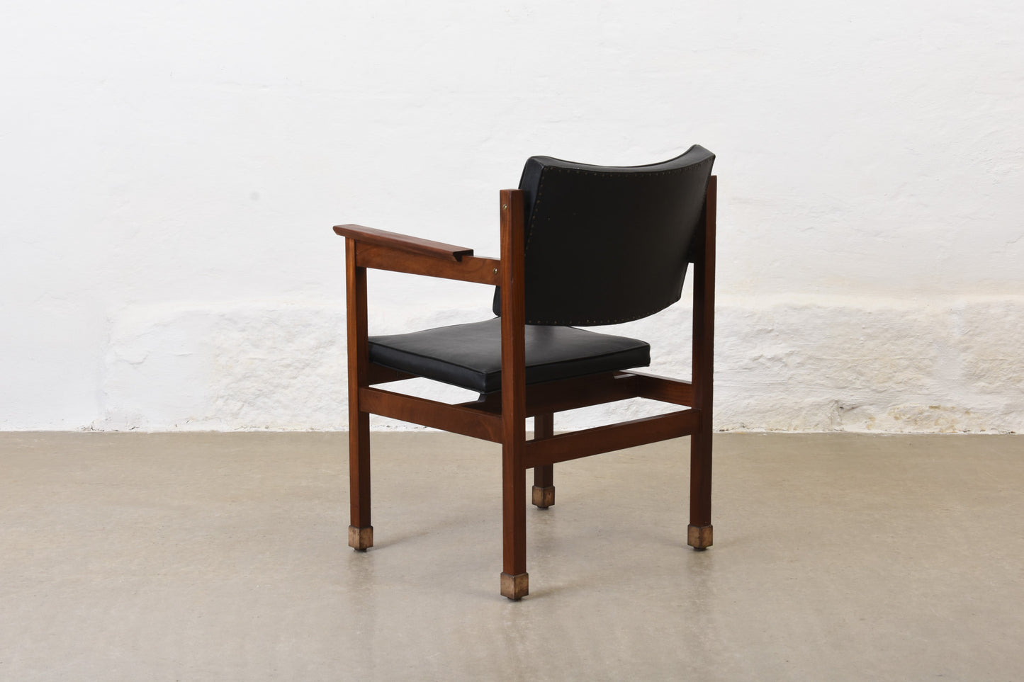 1950s cabinetmakers armchair in mahogany