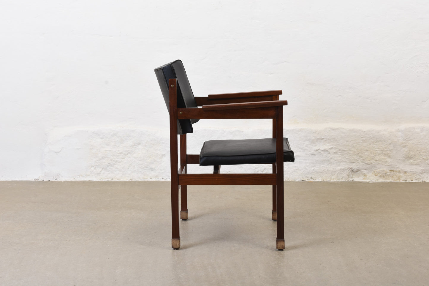1950s cabinetmakers armchair in mahogany