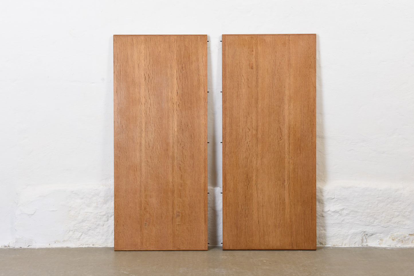 1970s extending oak dining table by Henning Kjærnulf