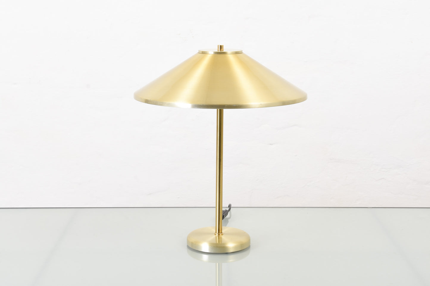 1970s brass table lamp by Vitrika