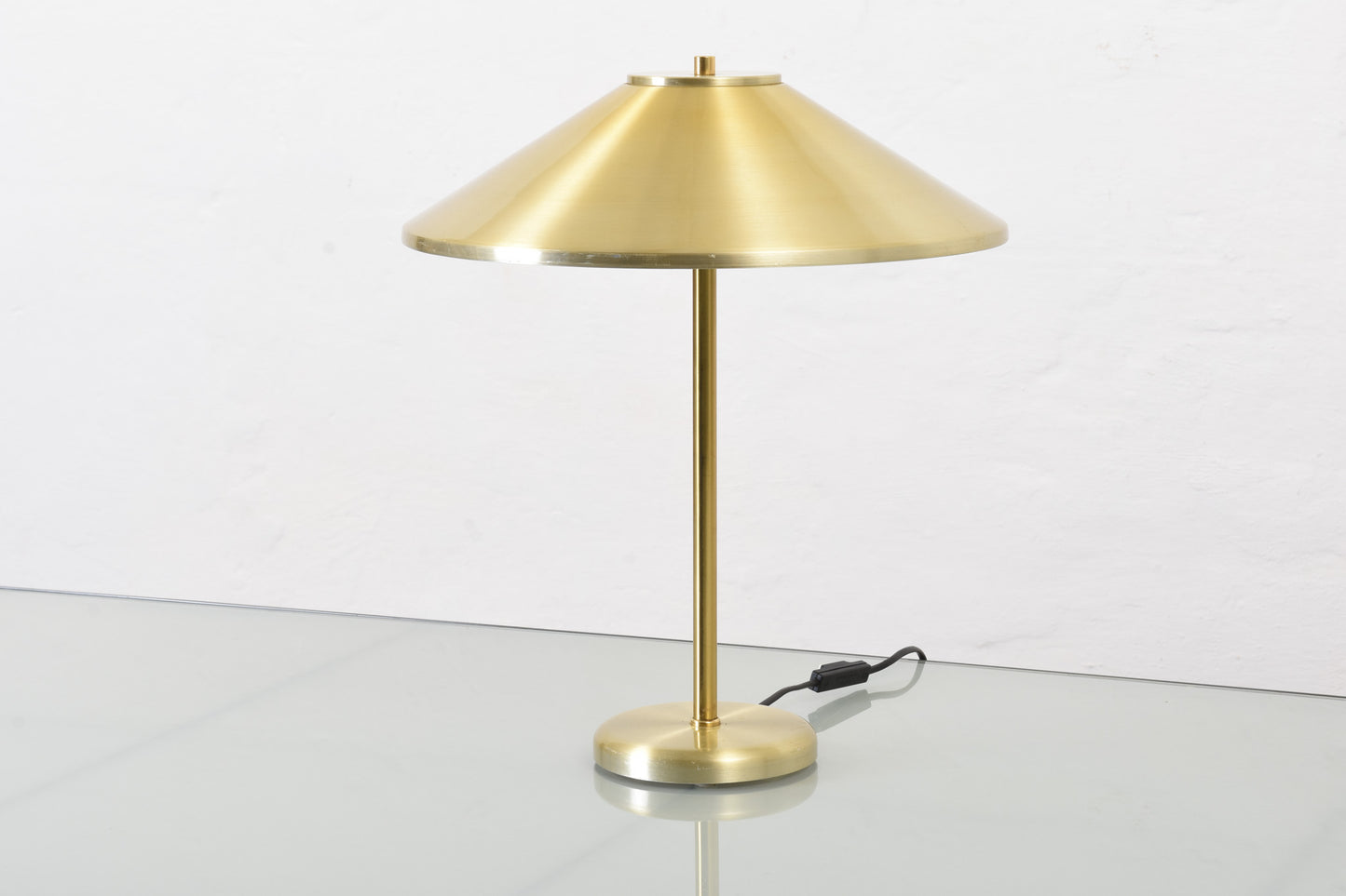 1970s brass table lamp by Vitrika